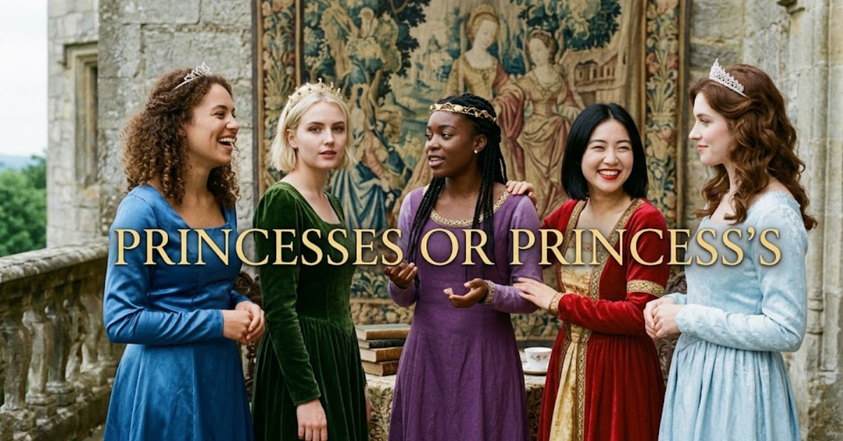 Princesses or Princess’s: What’s the Difference?