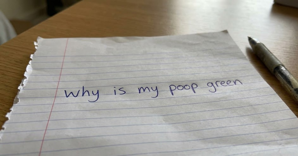 Why Is My Poop Green? A Clear, Honest Guide