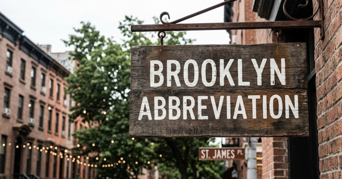 Brooklyn Abbreviation: What Is the Short Name for Brooklyn?