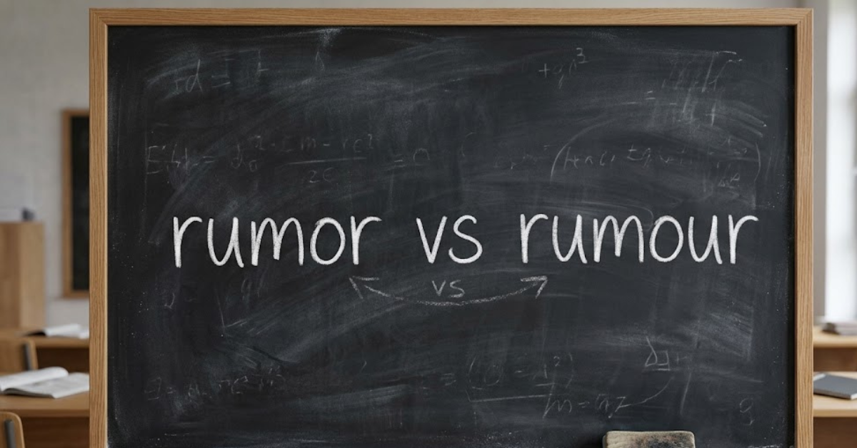 Rumor vs Rumour: What’s the Difference?