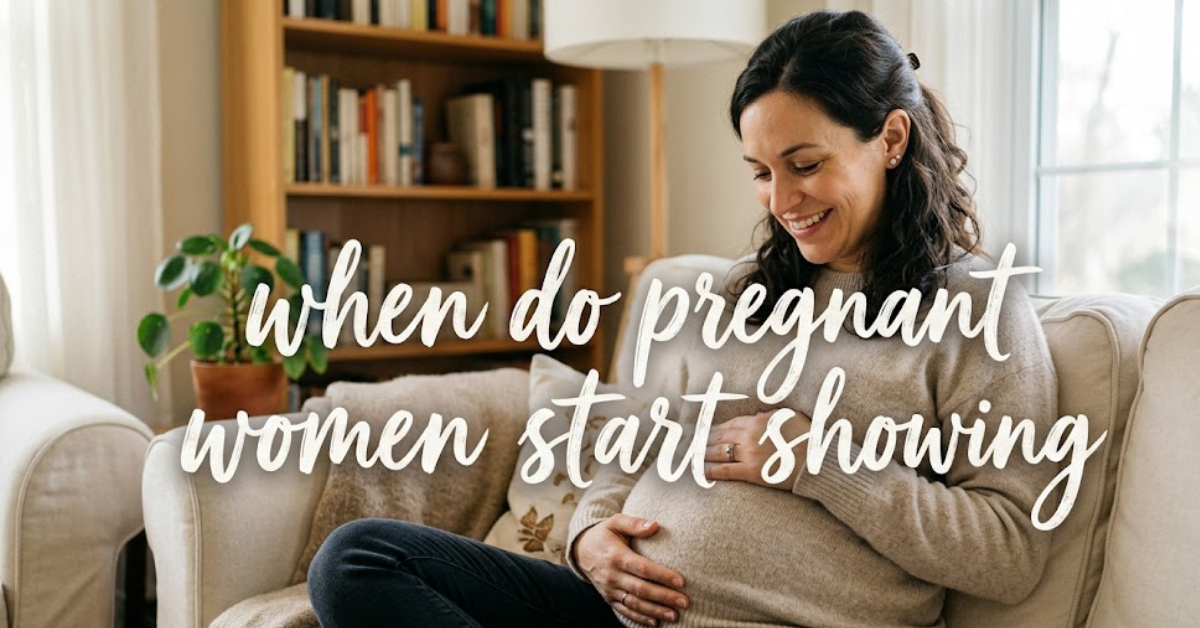 When Do Pregnant Women Start Showing?
