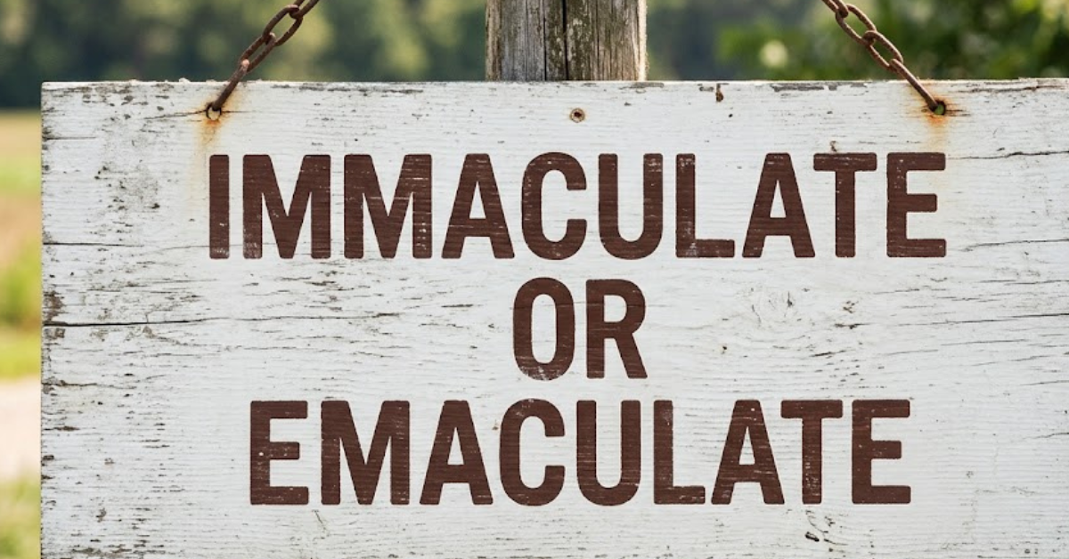 Immaculate or Emaculate: Understanding the Correct Spelling