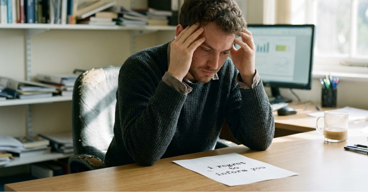 I Regret to Inform You: Meaning and Better Alternatives