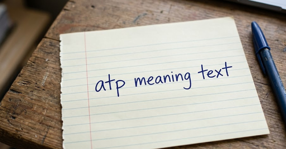 ATP Meaning in Text: What Does ATP Mean in Messages and Social Media?