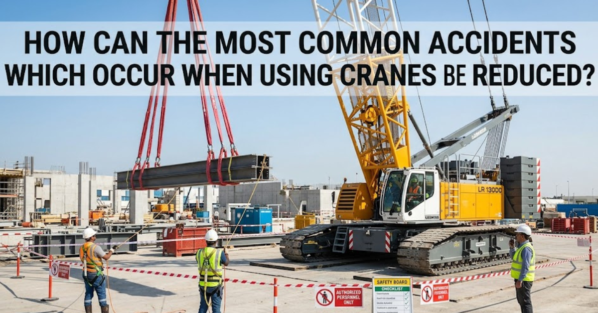How Can the Most Common Accidents Which Occur When Using Cranes Be Reduced?