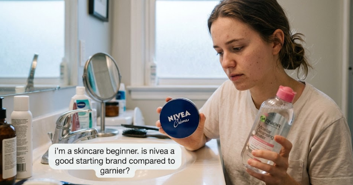 I'm a Skincare Beginner. Is Nivea a Good Starting Brand Compared to Garnier?
