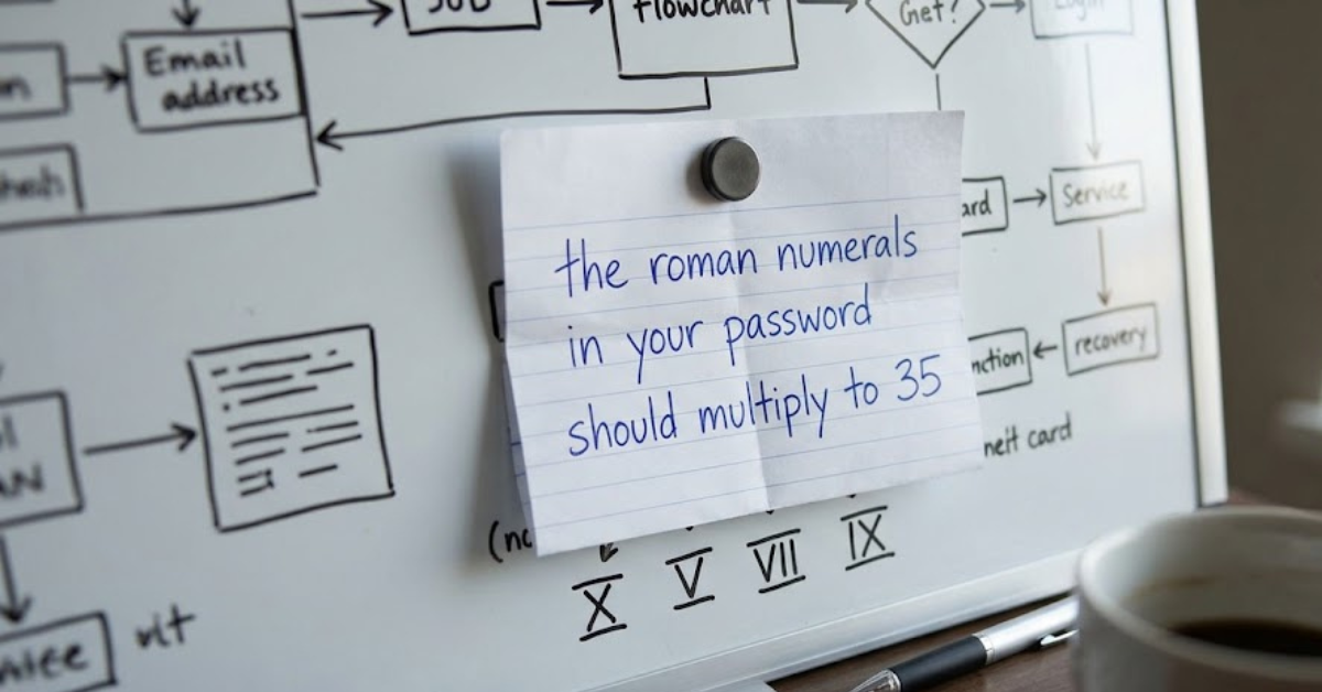 The Roman Numerals in Your Password Should Multiply to 35: Complete Guide