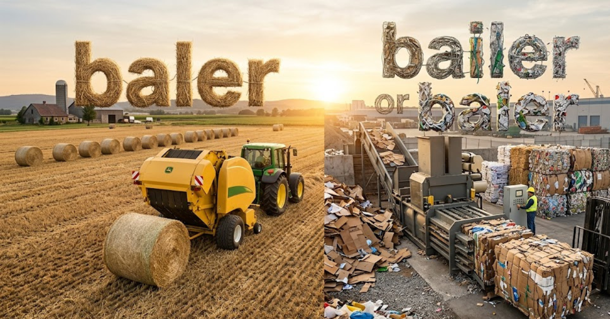 Bailer or Baler: Understanding the Difference and Correct Usage