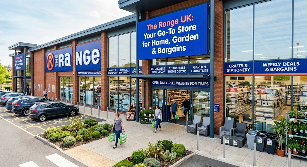 The Range UK: Your Go-To Store for Home, Garden & Bargains