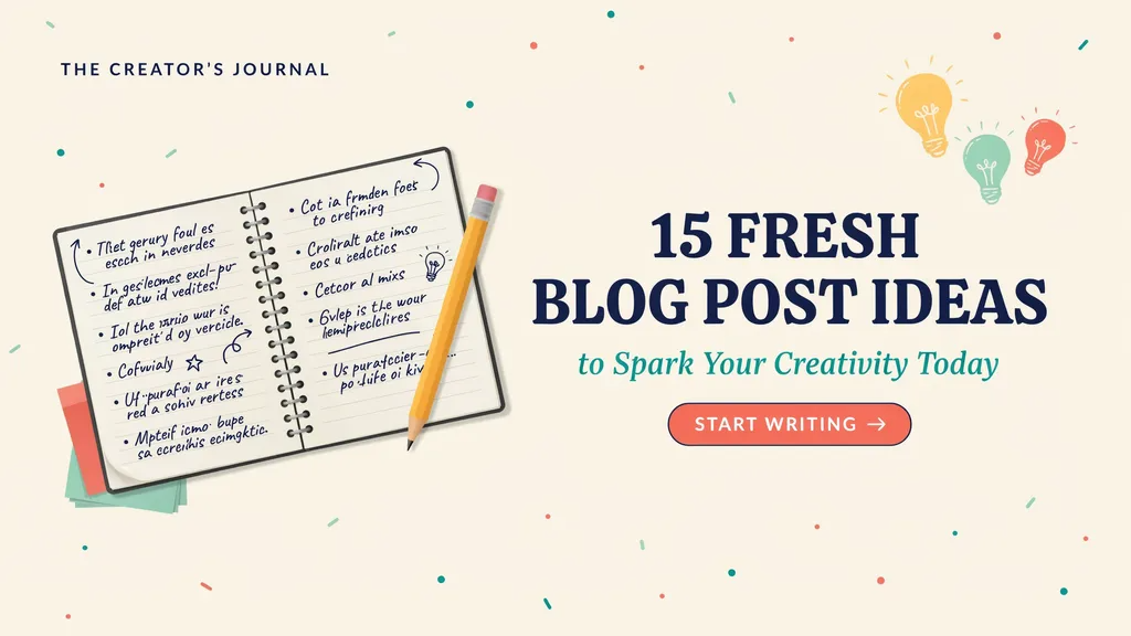 Blog Post Ideas