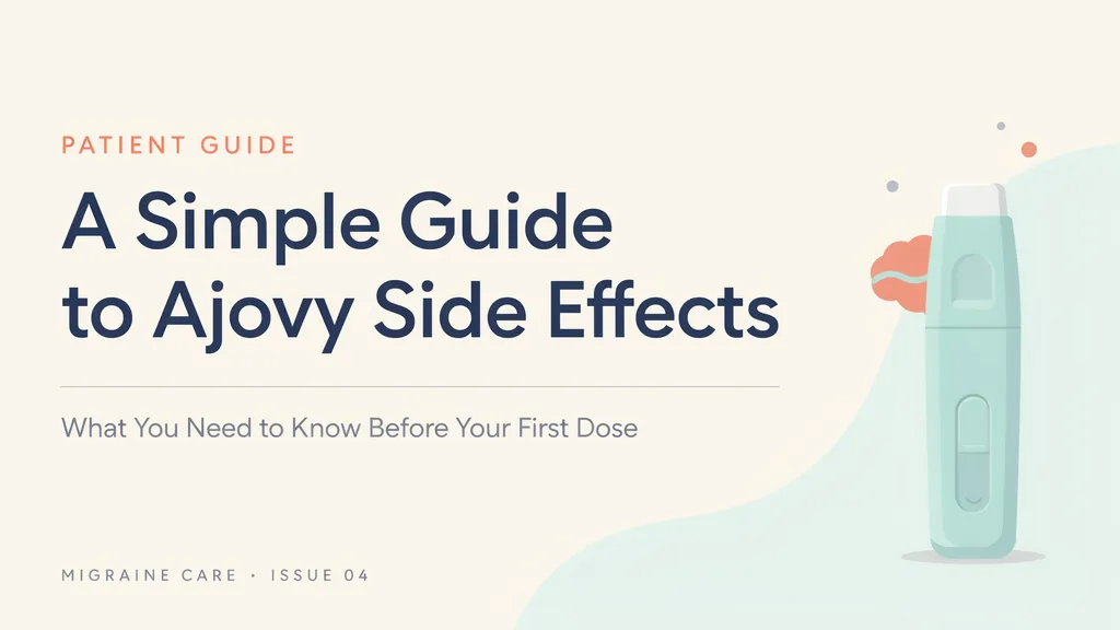 Ajovy Side Effects