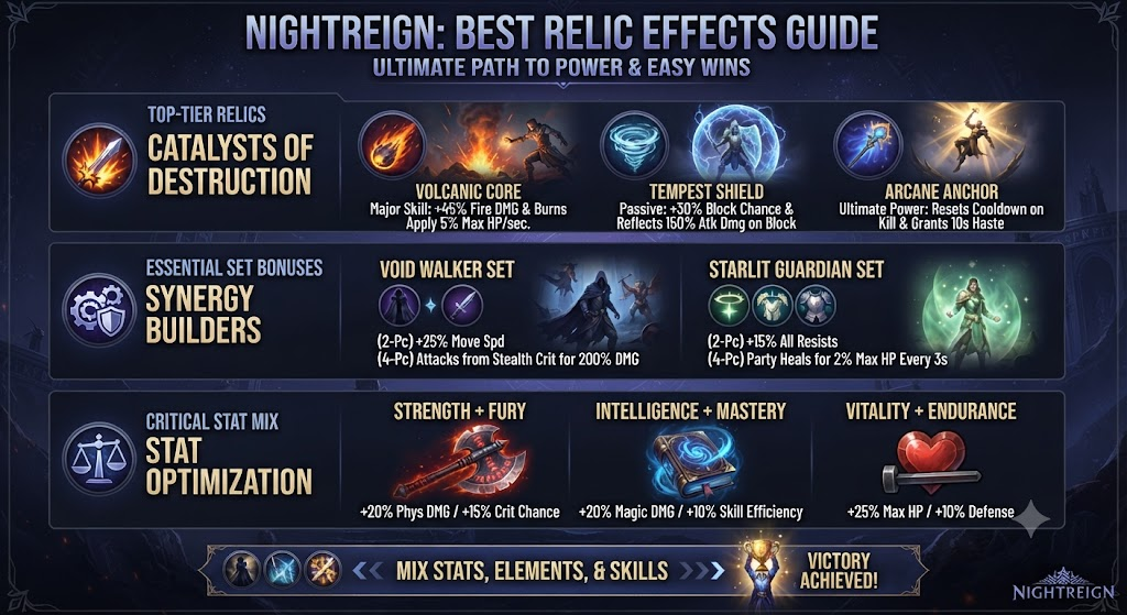 Nightreign Best Relic Effects: Ultimate Guide to Power Up