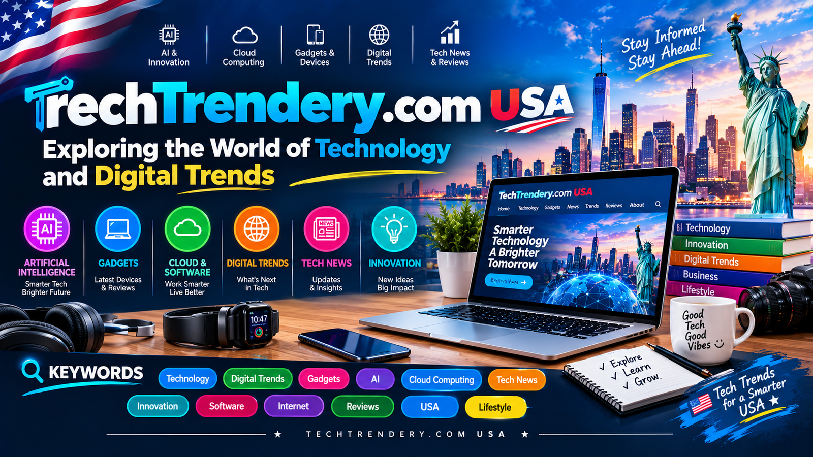 TechTrendery.com USA: Exploring the World of Technology and Digital Trends