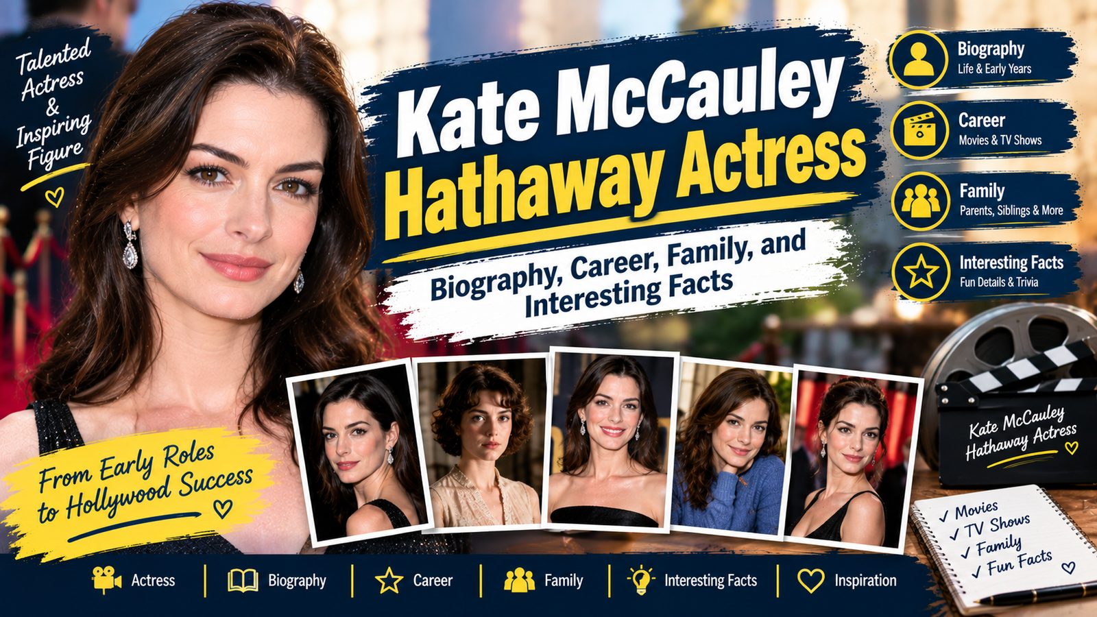 Kate McCauley Hathaway Actress: Biography, Career, Family, and Interesting Facts